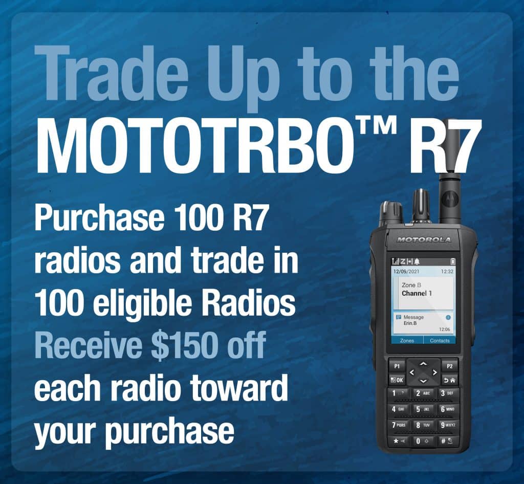 Trade Up to MOTOTRBO R7